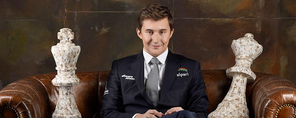 Альпари и гроссмейстер Сергей Карякин продолжают спонсорское сотрудничество в 2018 году